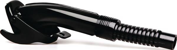 Ausgießstutzen f.Benzin/Diesel o.Fehlbetankungssperre L.280mm B.68mm schwarz