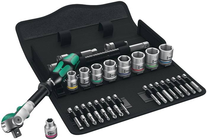 Steckschlüsselsatz Zyklop Speed 29-tlg.3/8 Zoll SW 8-19mm Z.72 6KT WERA-0