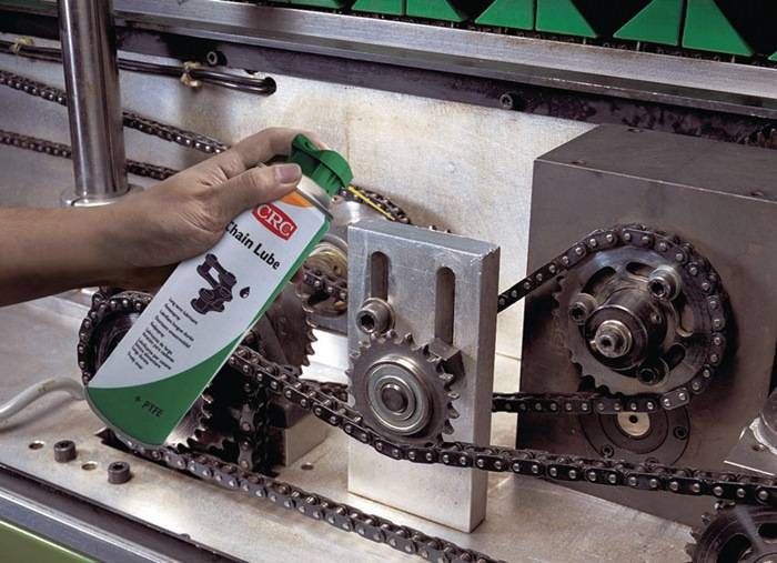 Kettenspray CHAIN LUBE bräunlich NSF H1 500 ml Spraydose CRC-2