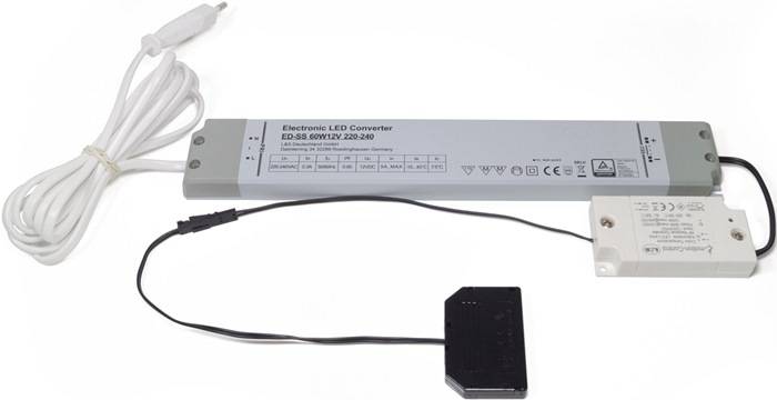 L & S DEUTSCHLAND GmbH Emotion 1-Kanal Funksteuerung Ser.Frankfurt 230 V 12 V 60 W 6-fach Verteiler L&S 2000371-0