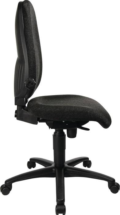 Bürodrehstuhl m.Synchrontechnik anthrazit 450-550mm o.Armlehnen TOPSTAR-0