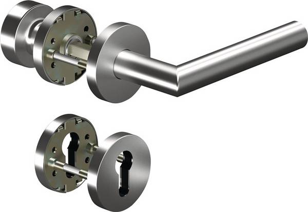 OGRO 90050064753 Rosettengarnitur CORE+8906 8 mm / 3020N/6501/6612 PZ AL Alumini