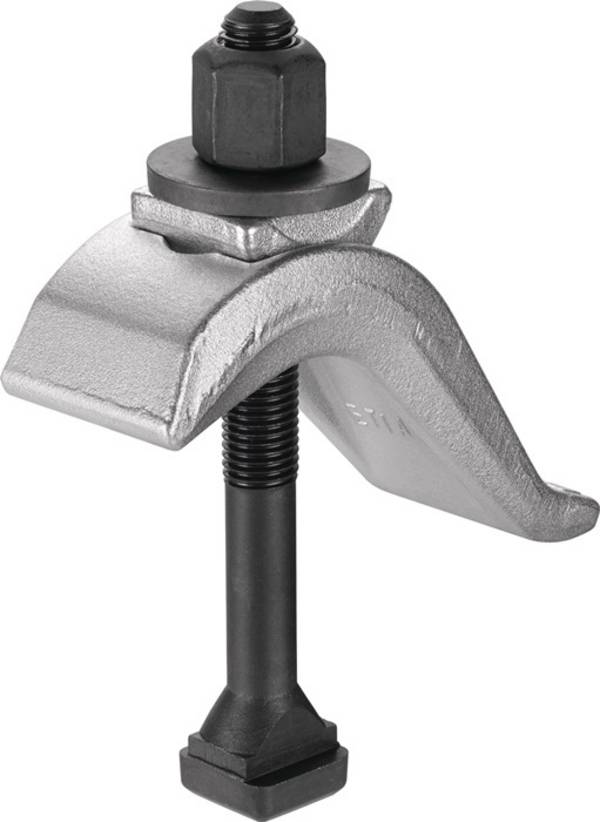 Spannpratze Nr.6321 f.T-Nut 16mm Spann-H.0-75mm M16x16x160mm AMF