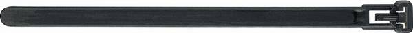 Kabelbinder L.250mm B.7,6mm PA 6.6 schwarz 100St./Btl.