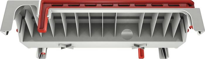 Fliesenschneidetisch DocDustfree PP 2,44kg L560xB350xH95mm KRONEN-HANSA-2