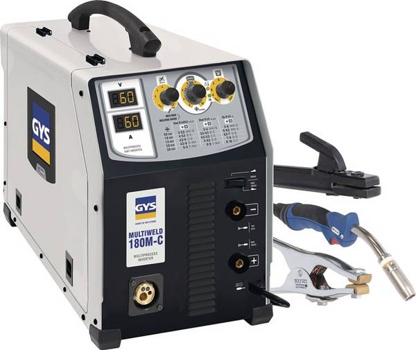 MIG/MAG-Schweißanlage MULTIWELD 180M-C m.Zub.30-180 A gasg.GYS