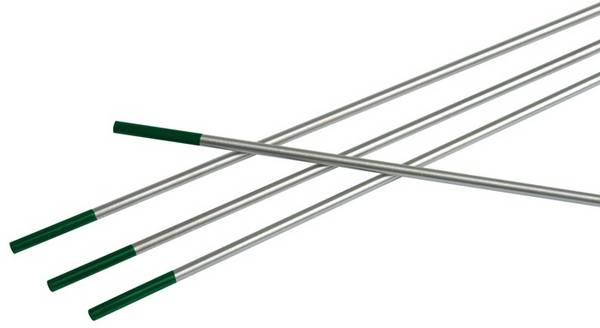 Wolframelektrode WP D.1,6mm L.175mm grün Litty