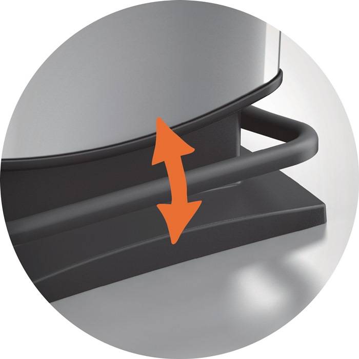 Tretabfallsammler PASO 20l DxH457mm PP-RG Q1-2