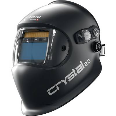 Schweißerschutzhelm crystal2.0 schwarz 50x100mm EN166,EN175,EN379 Krt.OPTREL-0