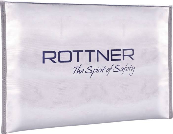 ROTTNER Dokumententasche f.Wertsch.-Schrank 350mm B.340mm ROTTNER glasfaserve-0