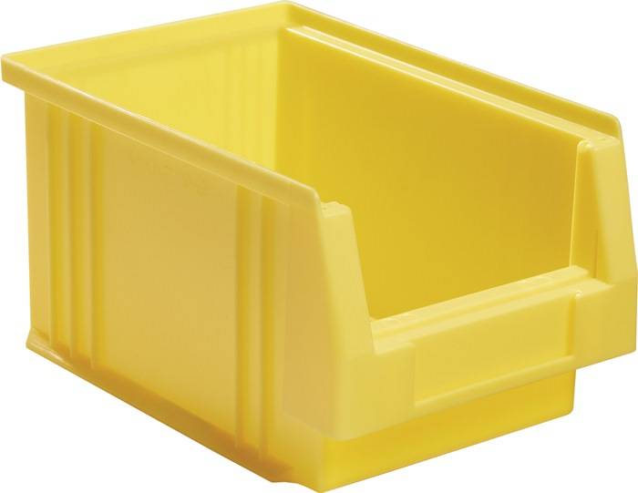 Sichtlagerkasten PLK L230xB150xH125mm PP gelb LA-KA-PE-0