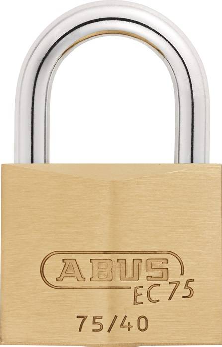 Zylindervorhangschloss 75/40 gl.-7341 Schlosskörper-B.39,5mm MS gl.ABUS-0