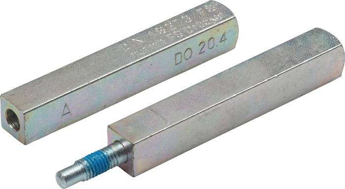 Panik-Stift 120 FS SECURE 4-KT.9mm TS 72-78mm geteilter Vollstift OGRO-0