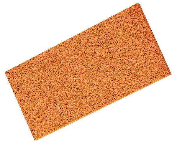 Schwammgummiauflage L280xB140xS20mm grob rot KRONEN-HANSA