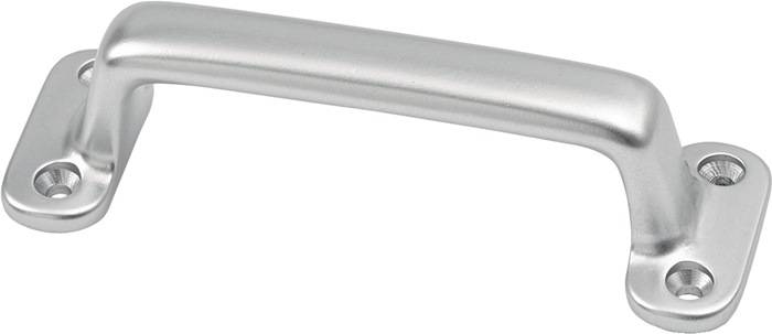 Handgriff A.22mm L.110mm B.36mm Alu-Guss silberf.elox.Löcher 4,D.3,7mm HERMETA-0