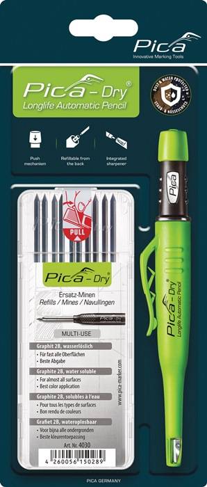 Bau-/Tieflochmarker Pica-Dry Farbe graphit +Minenset 4000 871 853 PICA-0