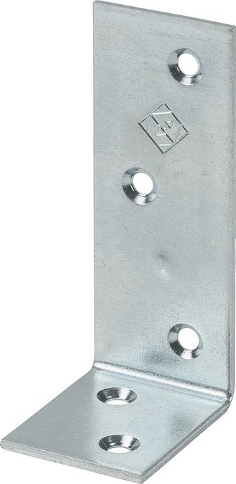 Balkenwinkel L100x75 mmmm B.30mm sta.STA blau verz.S.3mm VORMANN-0