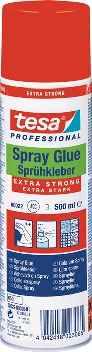 Sprühkleber EXTRA STRONG 60022 weiß 500 ml Spraydose TESA-0