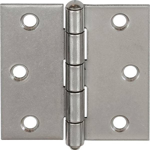 Scharnier B.90mm S.1,75mm VA V2A ktg.VORMANN