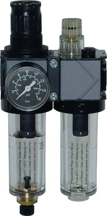 Wartungseinheit Typ 488-variobloc Gew.G 1/4 Zoll man.BG I 2-tlg.1500 Nl/min EWO-0