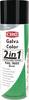 Farbschutzlackspray 2in1 GALVACOLOR tiefschwarz RAL9005 matt 500ml Spraydose CRC