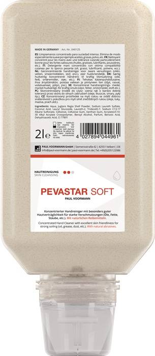 Handreinigung PEVASTAR SOFT 2l silikon- u.lösemittelfrei Softflasche-0