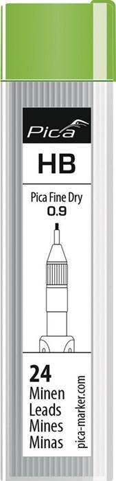 Minenset Fine Dry graphit HB 24 Minen/Set PICA-0