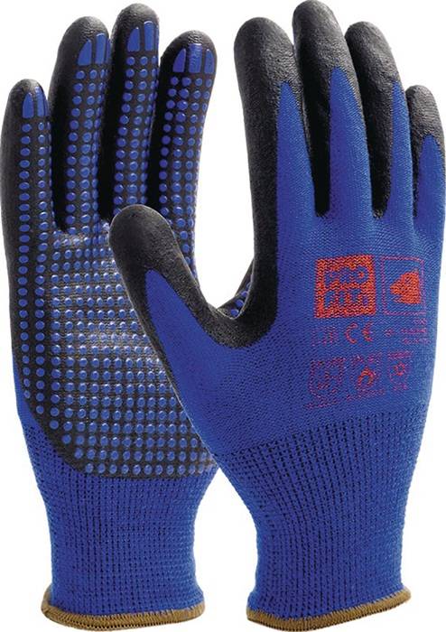 Nitril-Feinstrickhandschuh NI-Thermo Gr.9 blau EN388,EN407,EN511 PSA II PRO FIT-0