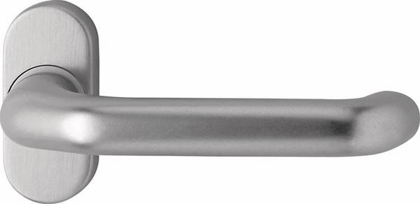 Feuerschutzdrückerlochteil 1300/2133 Alu.F12 gekr.4-KT.9mm EDI