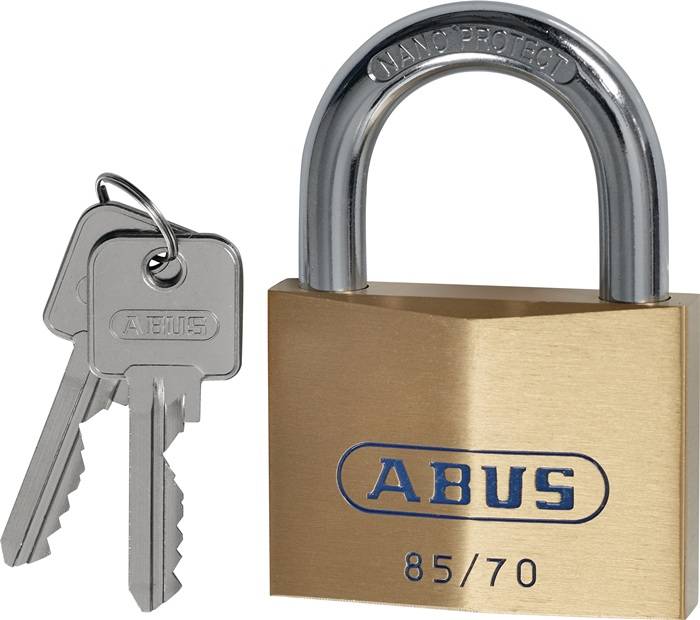 Zylindervorhangschloss 85/70 Schlosskörper-B.70mm MS versch.-schl.ABUS-0