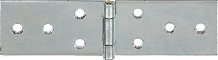 Gerolltes,breites Tischband H.32mm B.offen100mm S.1,3mm STA blau verz.VORMANN