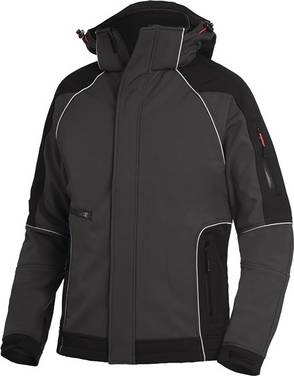 Softshelljacke WALTER Gr.L anthrazit/schwarz