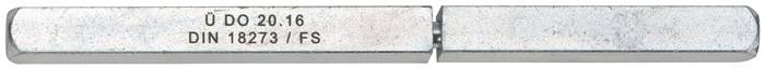 Panikstift 0566 4-KT.9x120mm geteilter Vollstift EDI-0