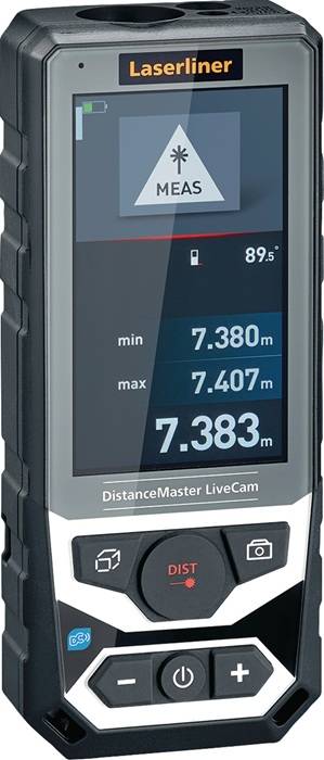 Laserentfernungsmesser DistanceMaster LiveCam 150m ± 1,5mm IP65 LASERLINER-0