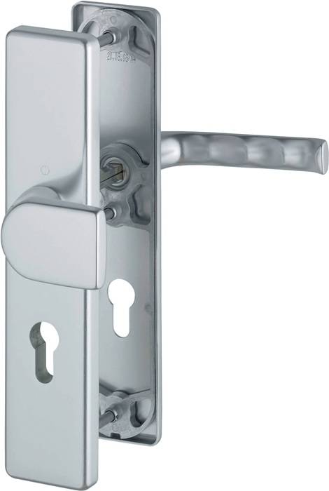 Schutzgarnitur London 78G/2221A/2440/113 Alu.F1 72mm 37-42mm HOPPE-0