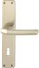 Langschildgarnitur Birm.1117/202SP Alu.F2 OB 72mm DIN L/R HOPPE