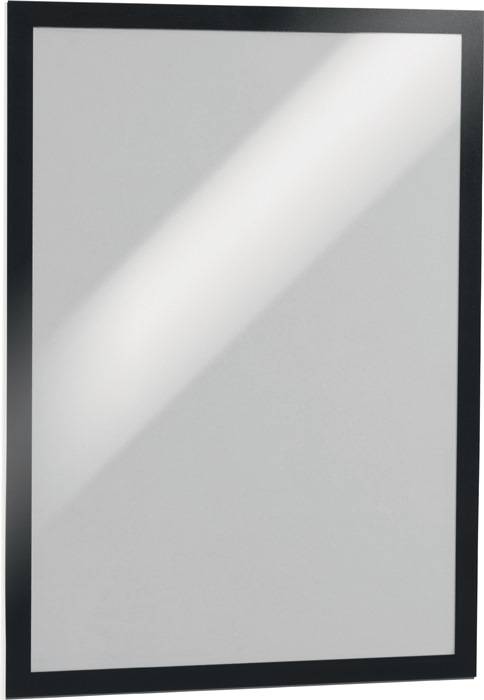 DURABLE Magnetrahmen, selbstklebende Rückenfolie, DIN A4 schwarz, 2 St-0