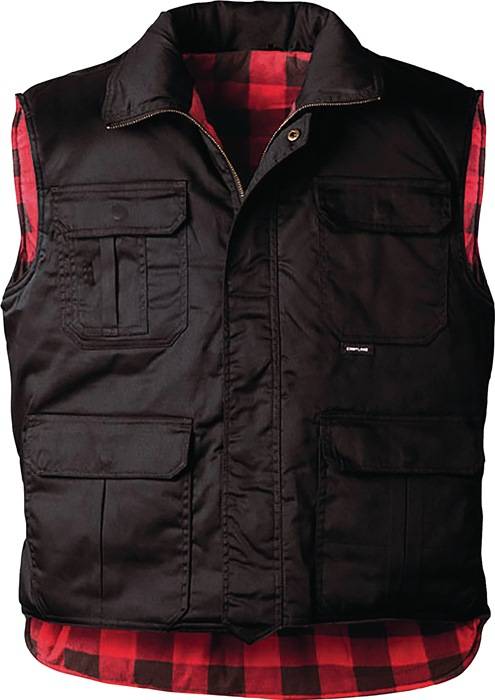 Truckerweste Handeloh Gr.XL schwarz CRAFTLAND-0