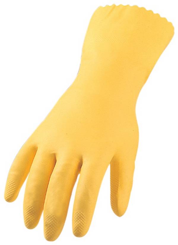 Chemiehandschuh Gr.9 gelb EN 388,EN 374 PSA III ASATEX