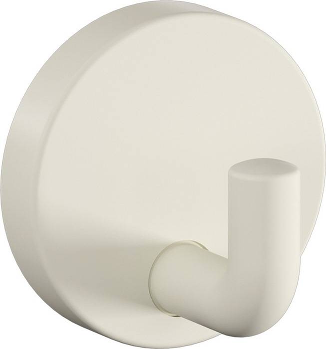 Einzelhaken 477.90B010 einfach A.45mm PA 99 reinweiß ma D.50mm HEWI-0