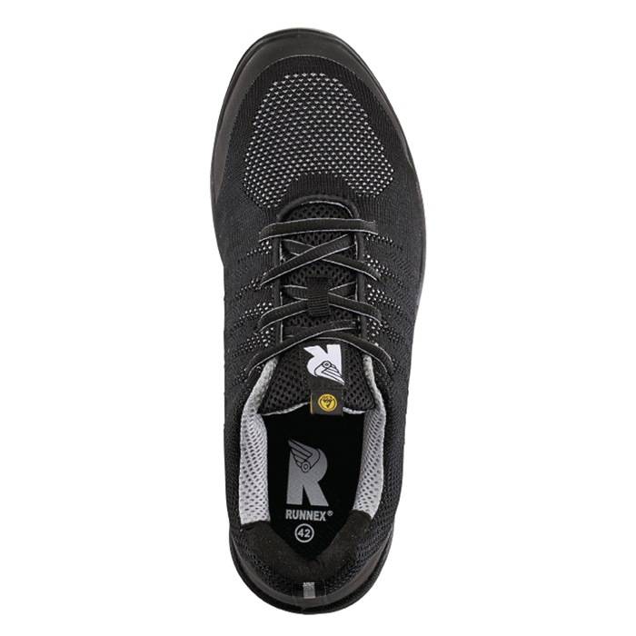 Sicherheitshalbschuh SportStar 5108 Gr.45 schwarz/grau S1P SRC ESD PES RUNNEX-2