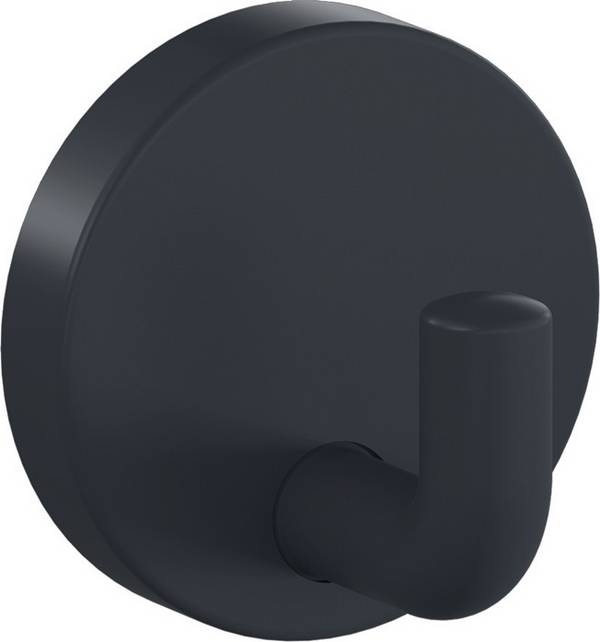 Einzelhaken 477.90B010 einfach A.45mm PA 92 grau ma D.50mm HEWI