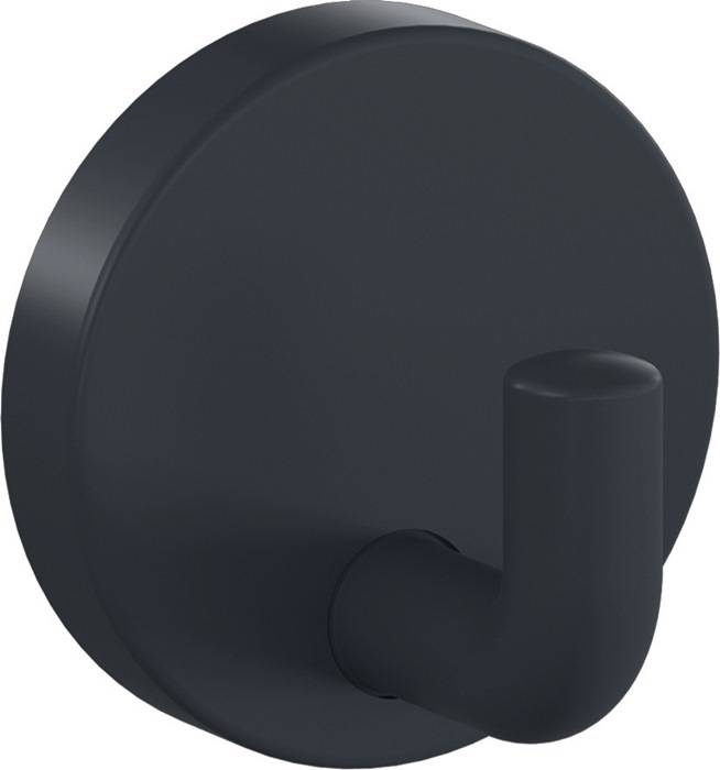 Einzelhaken 477.90B010 einfach A.45mm PA 92 grau ma D.50mm HEWI-0