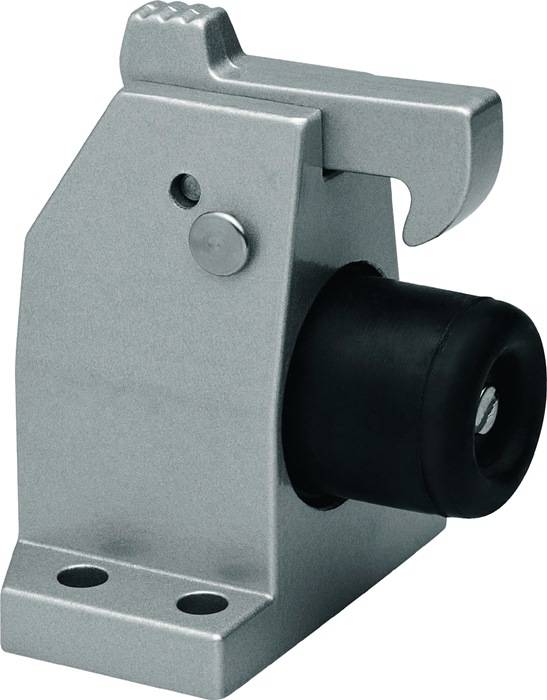 Türfeststeller 3871 0000 22 LM silber lack.Bodenmontage DENI-0