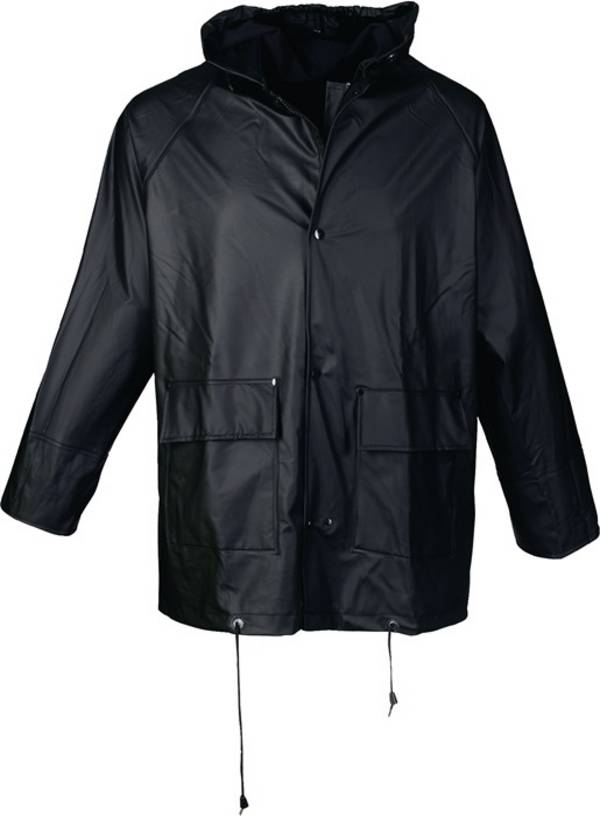 PU Regenschutzjacke Gr.XXL schwarz ASATEX