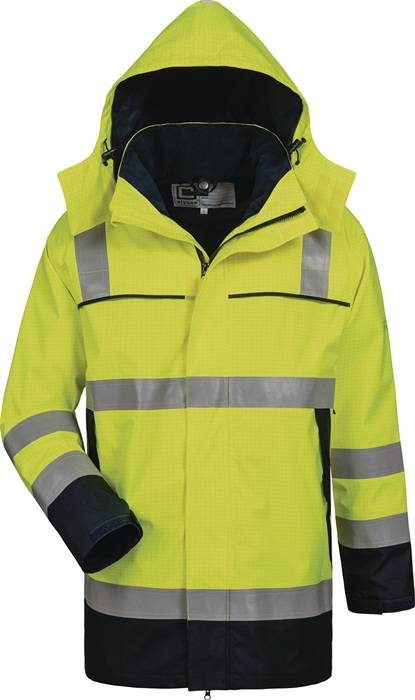 Multinorm-Parka Toivo Gr.XXL gelb/marine ELYSEE-0
