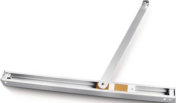 GEZE 102366 Gleitschiene T-Stop für TS 3000 und TS 5000 silber mechanisch Bandge