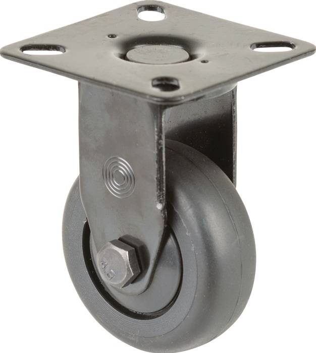 Bockrolle 50mm 50kg Gum.Kugell.60x60mm BS ROLLEN