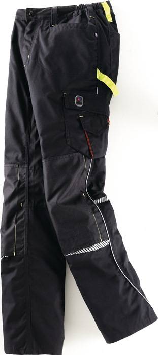 Bundhose Terrax Workwear Gr.54 schwarz/limette TERRAX-0
