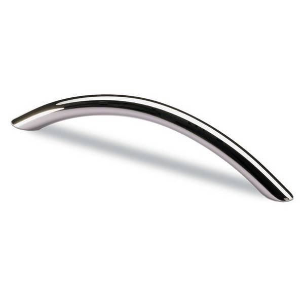 Möbelgriff Nicia STA verchr.glanz 128mm D.10mm HETTICH